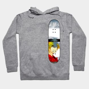 Distressed Skateboard - NC - Ken Hoodie